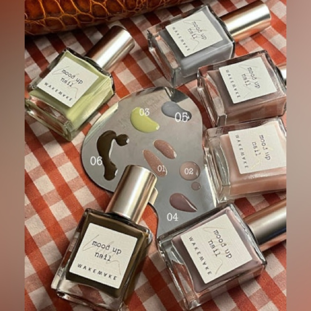 WAKEMAKE Mood Up Lux Nail Polish x3